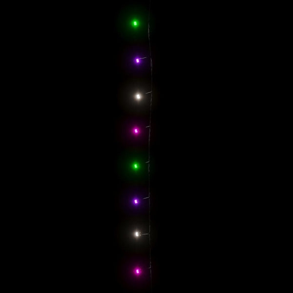 LED Lichterkette Pastell Mehrfarbig 15 m