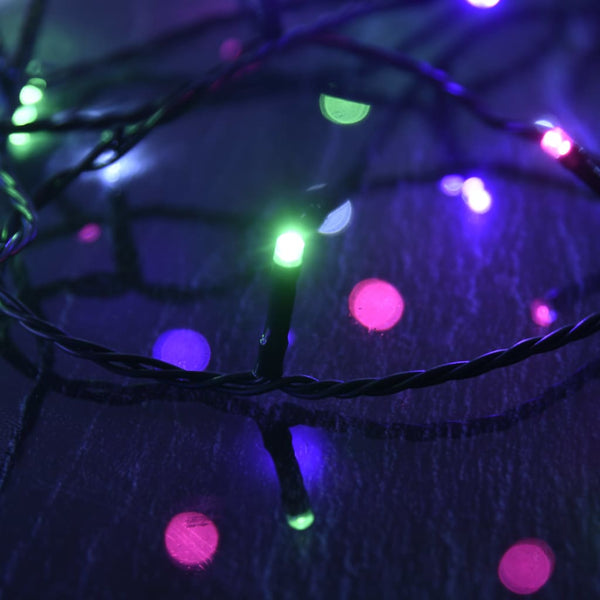 60M LED Lichterkette Pastell Mehrfarbig