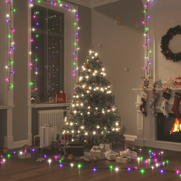 LED Lichterkette Pastell Mehrfarbig 2000 LEDs