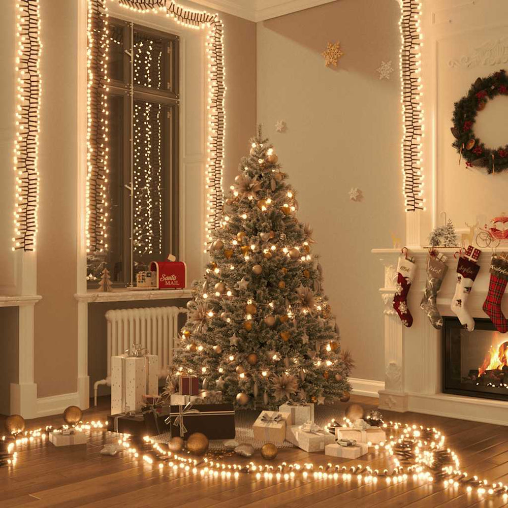LED Lichterkette Warmweiß 1000 LEDs
