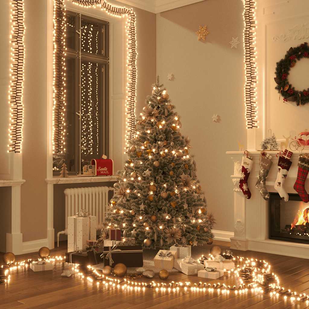 LED Lichterkette Warmweiß 1000 LEDs