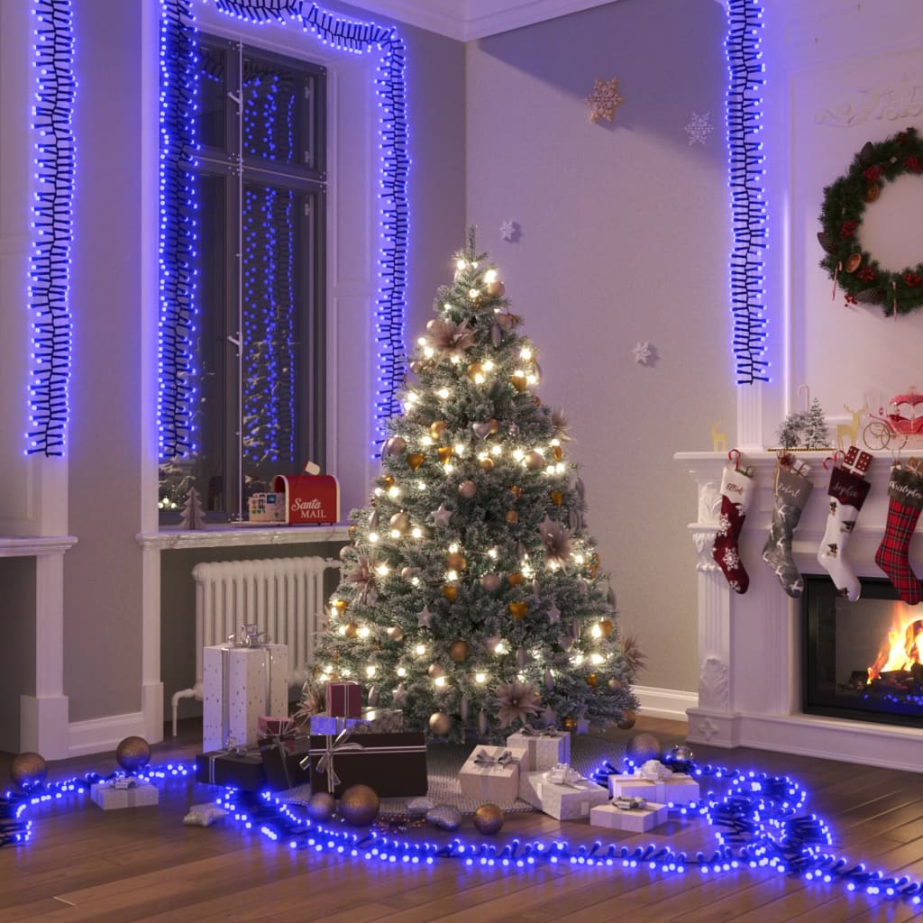 Blaue LED Lichterkette mit 1000 LEDs