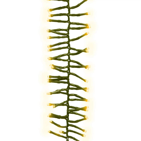 LED Lichterkette 2000 LEDs Warmweiß 17m