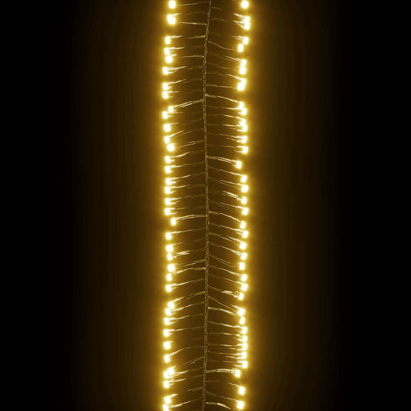 LED Lichterkette 2000 LEDs Warmweiß 17m