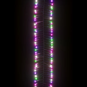 LED Lichterkette 2000 LEDs Pastell Mehrfarbig