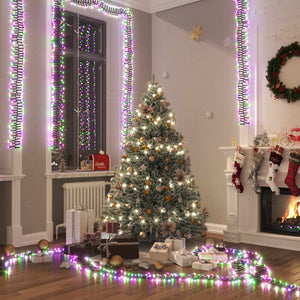LED Lichterkette Pastell Mehrfarbig 23m