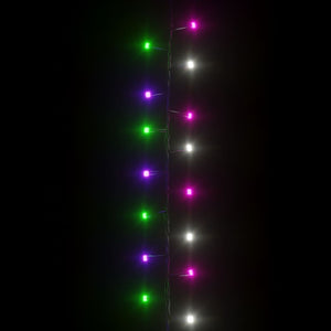 LED Lichterkette 400 LEDs Pastell 13m