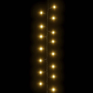 LED Lichterkette 1000 LEDs Warmweiß 25m
