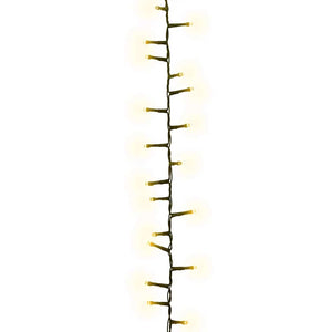 LED Lichterkette 2000 LEDs Warmweiß 45m