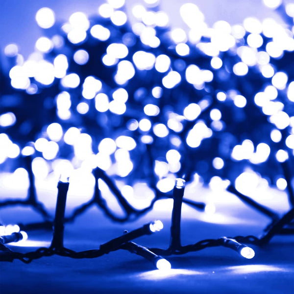 Blaue LED Lichterkette 2000 LEDs 45m
