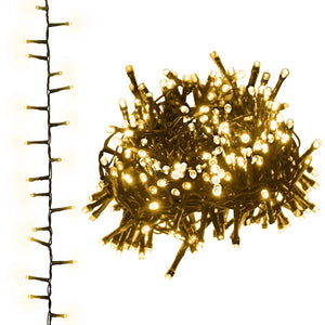 LED Lichterkette 3000 LEDs Warmweiß 65m