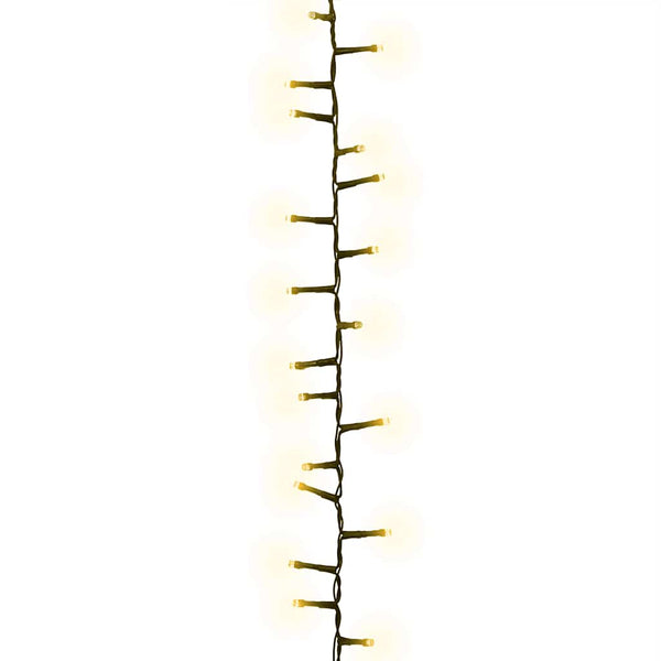 LED Lichterkette 3000 LEDs Warmweiß 65m