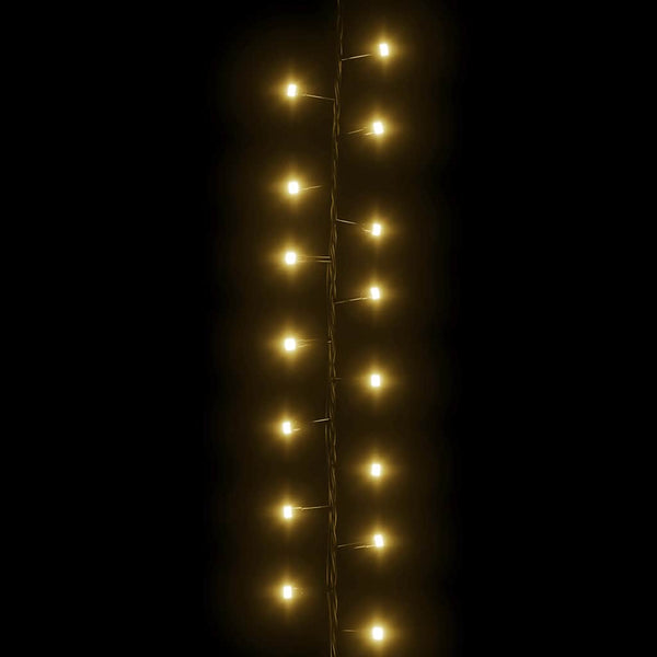 LED Lichterkette 3000 LEDs Warmweiß 65m