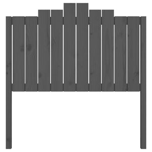 Graues Kiefer Massivholz Kopfteil 106cm