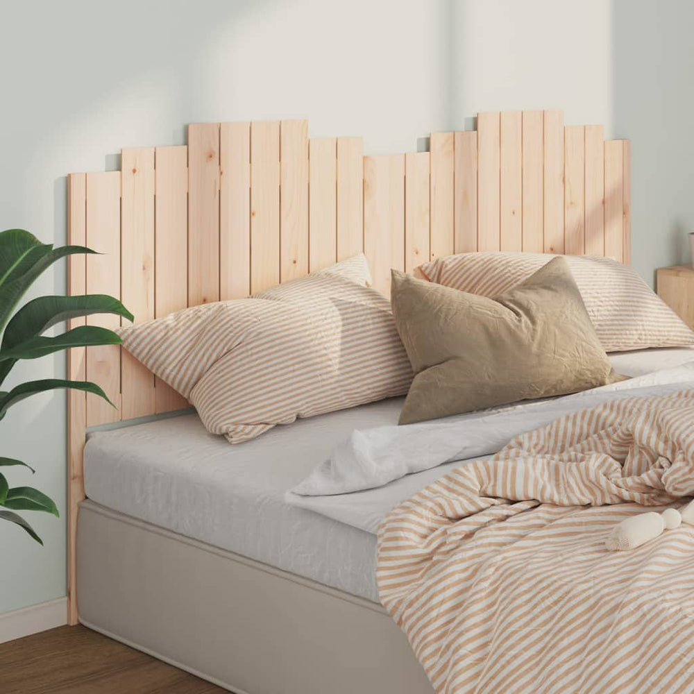 vidaXL Tête de lit 206x4x110 cm Bois de pin massif