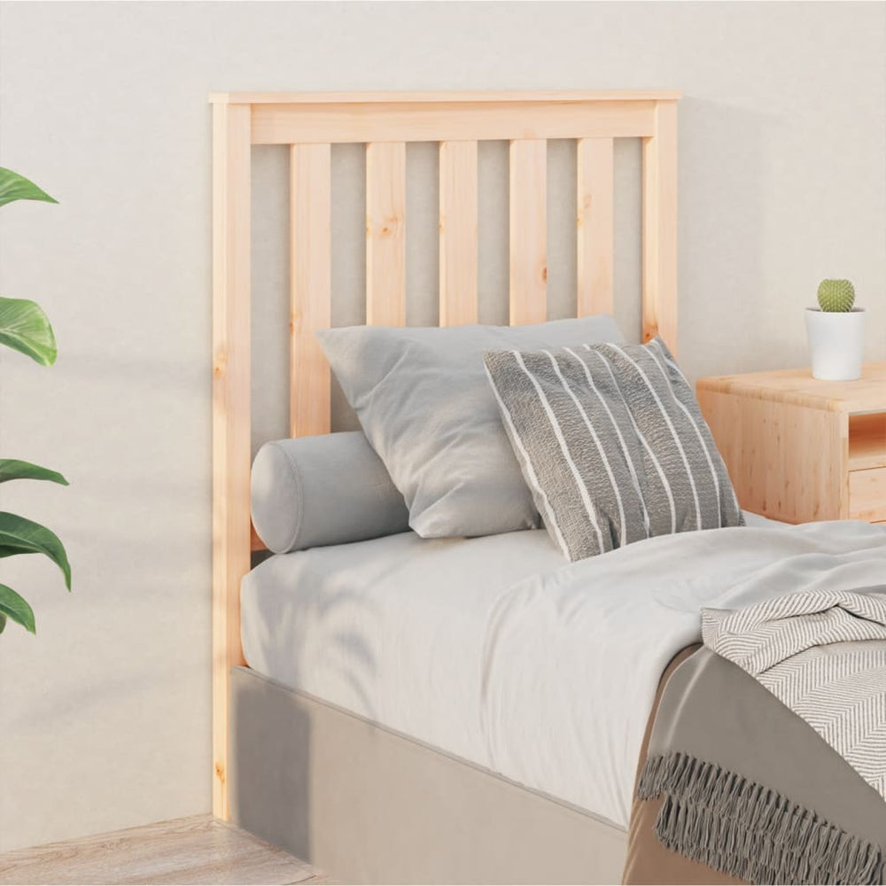vidaXL Tête de lit 81x6x101 cm Bois de pin massif
