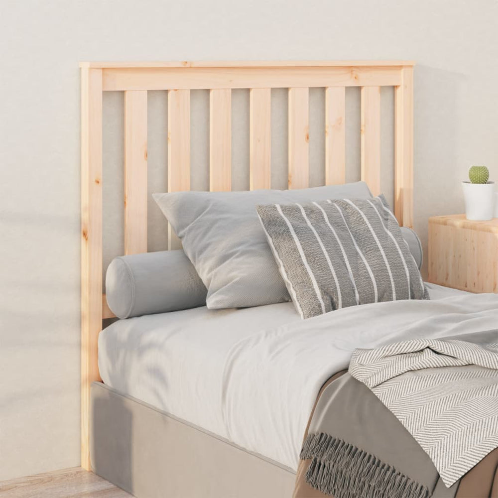 vidaXL Tête de lit 106x6x101 cm Bois de pin massif