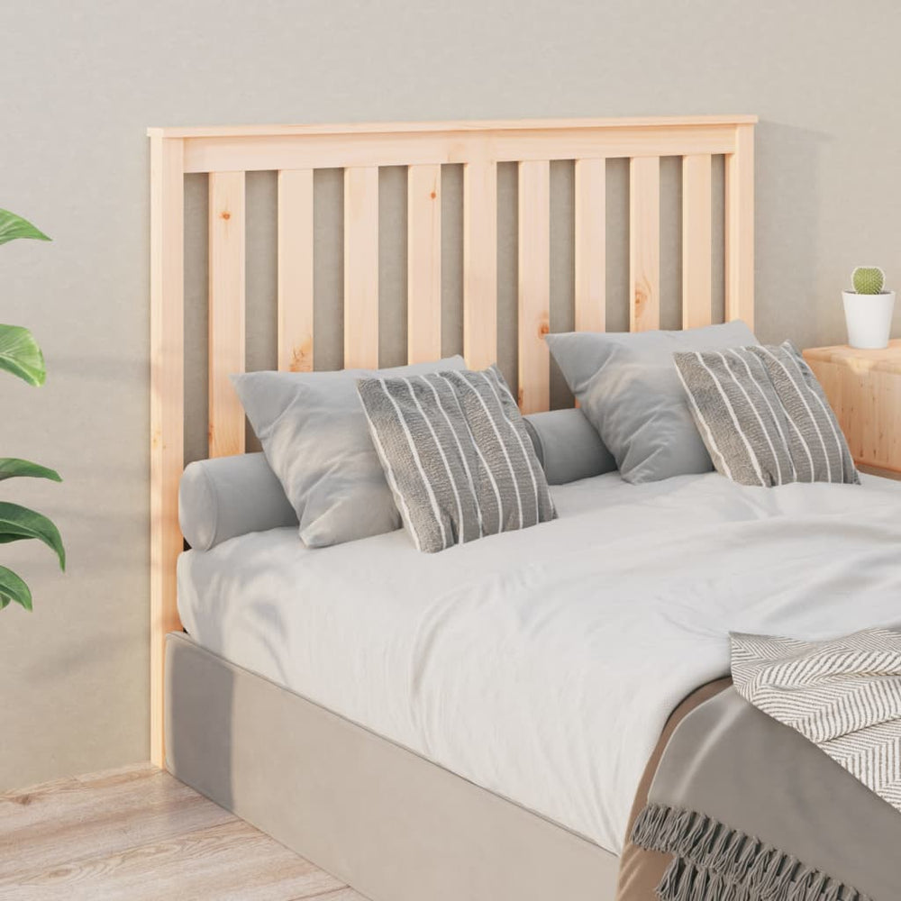 vidaXL Tête de lit 141x6x101 cm Bois de pin massif