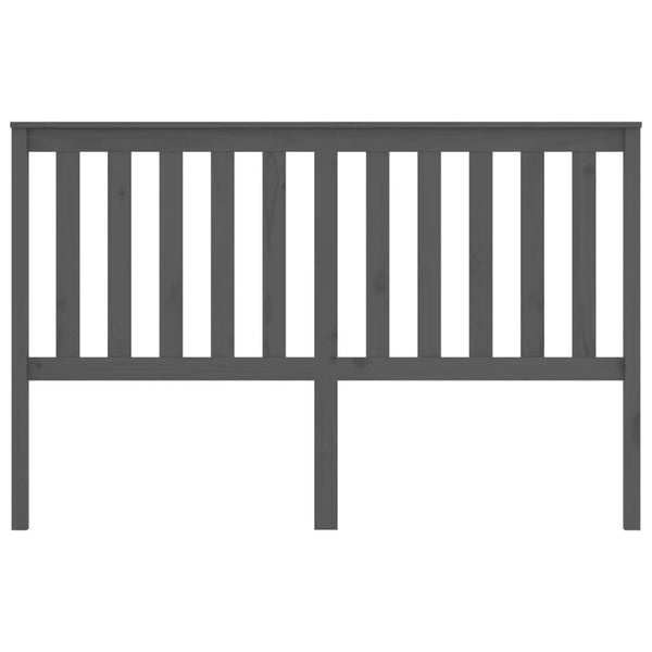 Graues Kiefer Massivholz Kopfteil 166cm
