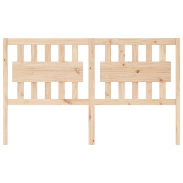 Massivholz Bett Kopfteil Kiefer 155,5 cm
