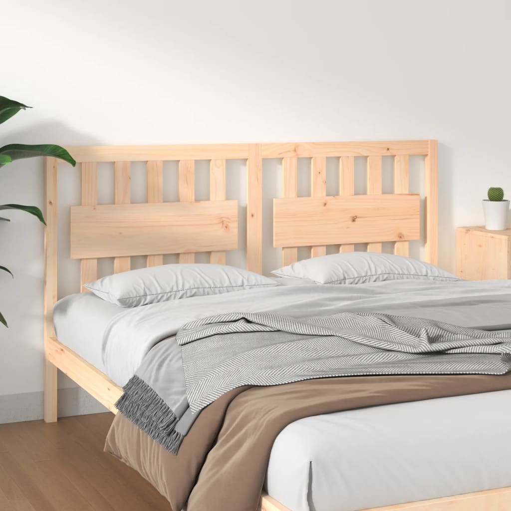 Massivholz Bett Kopfteil Kiefer 155,5 cm
