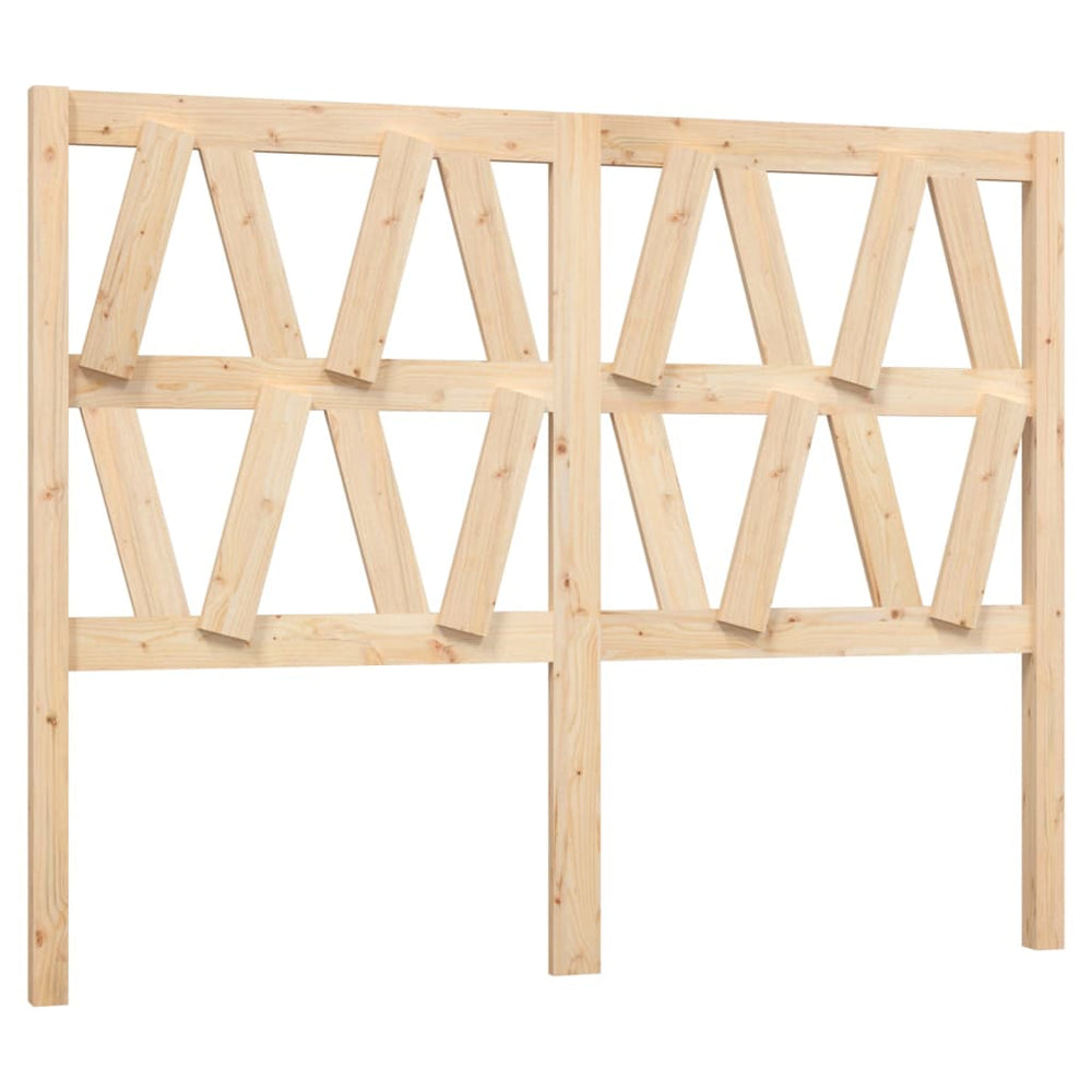 Bett Kopfteil Kiefer Massivholz 126x100 cm