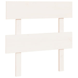 Weißes Kiefer Massivholz Kopfteil 103,5cm