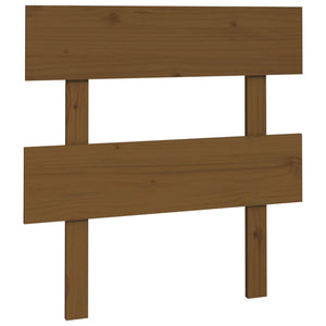 Honigbraunes Kiefer Massivholz Kopfteil 103,5cm