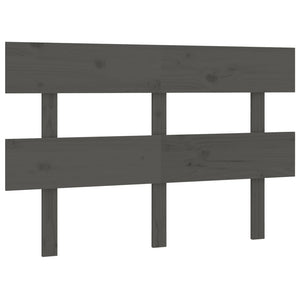Graues Kiefer Massivholz Kopfteil 138cm