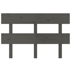 Graues Kiefer Massivholz Kopfteil 138cm