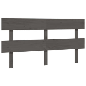 Graues Kiefer Massivholz Kopfteil 154cm