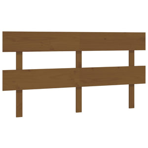Honigbraunes Kiefer Massivholz Kopfteil 154cm
