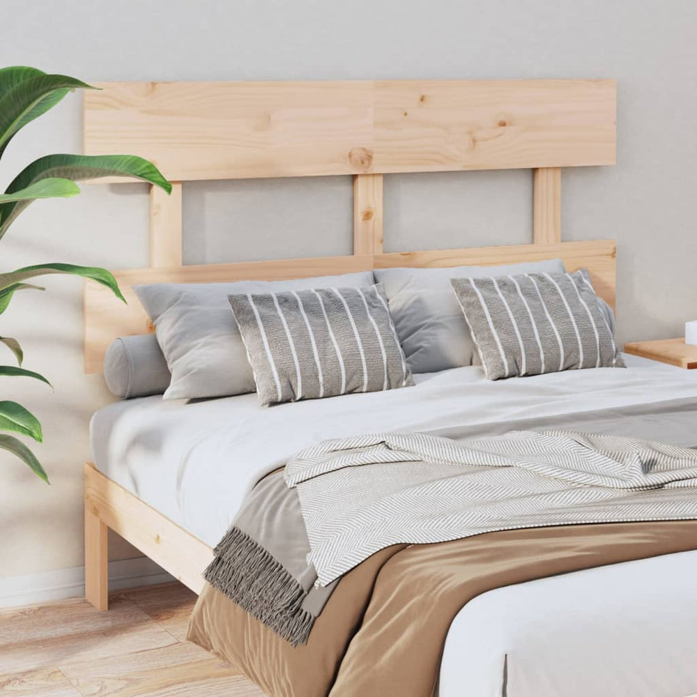 vidaXL Tête de lit 164x3x81 cm Bois de pin massif