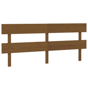Honigbraunes Kiefer Massivholz Kopfteil 204 cm