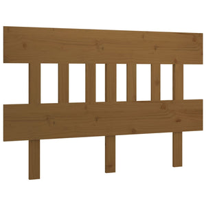 Honigbraunes Kiefer Massivholz Kopfteil 183,5 cm