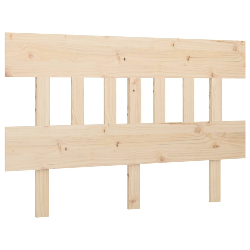 vidaXL Tête de lit 203,5x3x81 cm Bois de pin massif