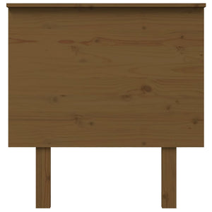 Honigbraunes Kopfteil 79 cm Kiefer Massivholz