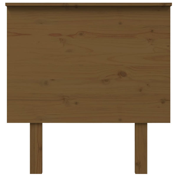 Honigbraunes Kopfteil 79 cm Kiefer Massivholz