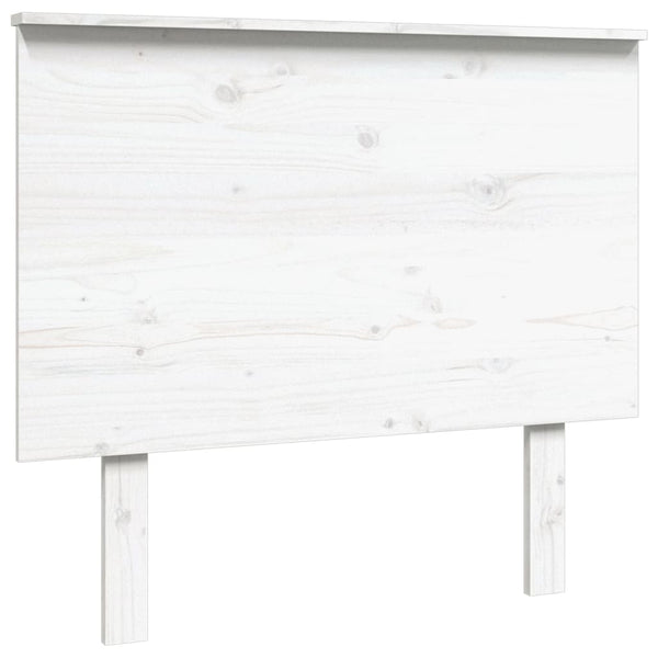 Weißes Kiefer Massivholz Kopfteil 94cm