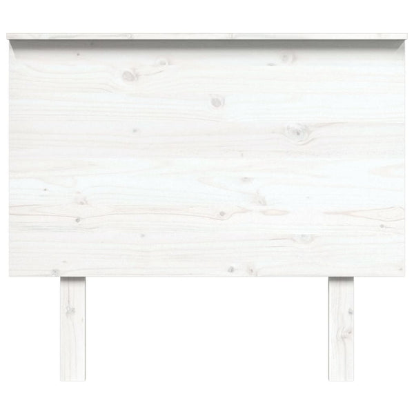 Weißes Kiefer Massivholz Kopfteil 94cm