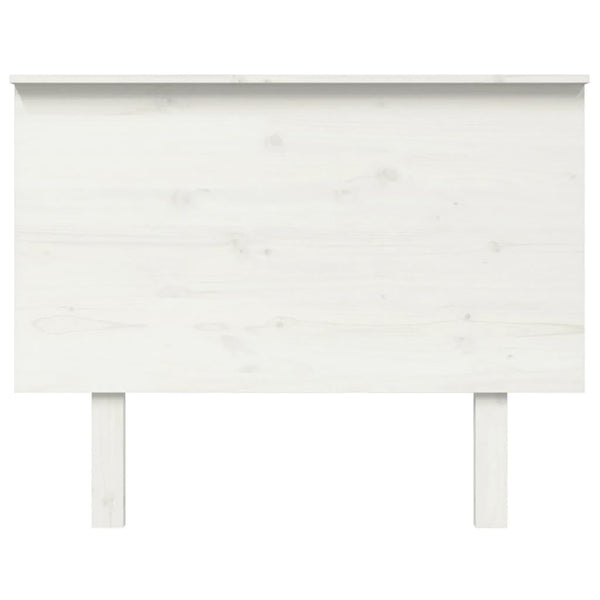 Weißes Kiefer Massivholz Kopfteil 104 cm