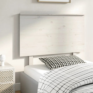 Weißes Kiefer Massivholz Kopfteil 104 cm