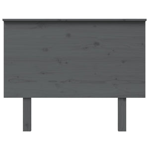 Graues Kiefer Massivholz Kopfteil 104 cm