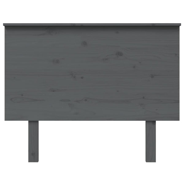 Graues Kiefer Massivholz Kopfteil 104 cm