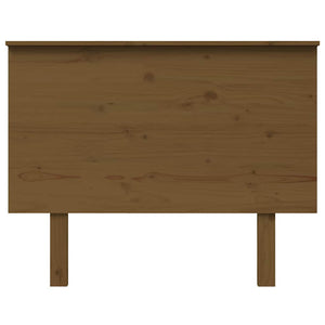 vidaXL Headboard Honey Brown 104x6x82.5 cm Solid Pine Wood