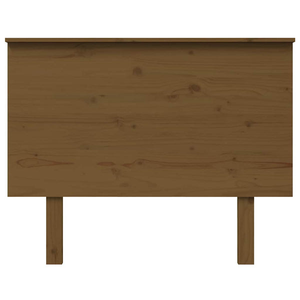 vidaXL Headboard Honey Brown 104x6x82.5 cm Solid Pine Wood