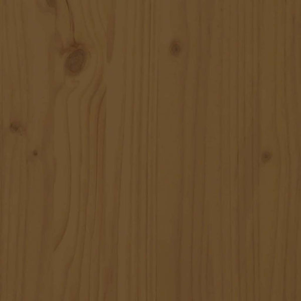 vidaXL Headboard Honey Brown 104x6x82.5 cm Solid Pine Wood