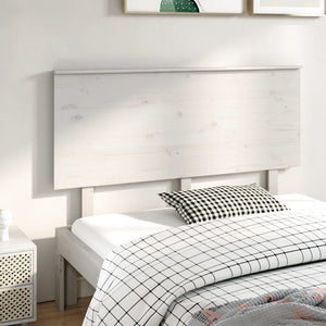 Weißes Kiefer Massivholz Kopfteil 144cm
