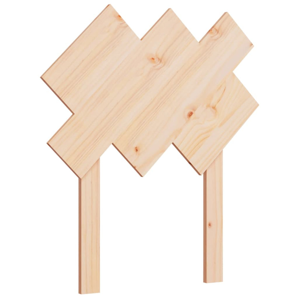 vidaXL Tête de lit 72,5x3x81 cm Bois de pin massif