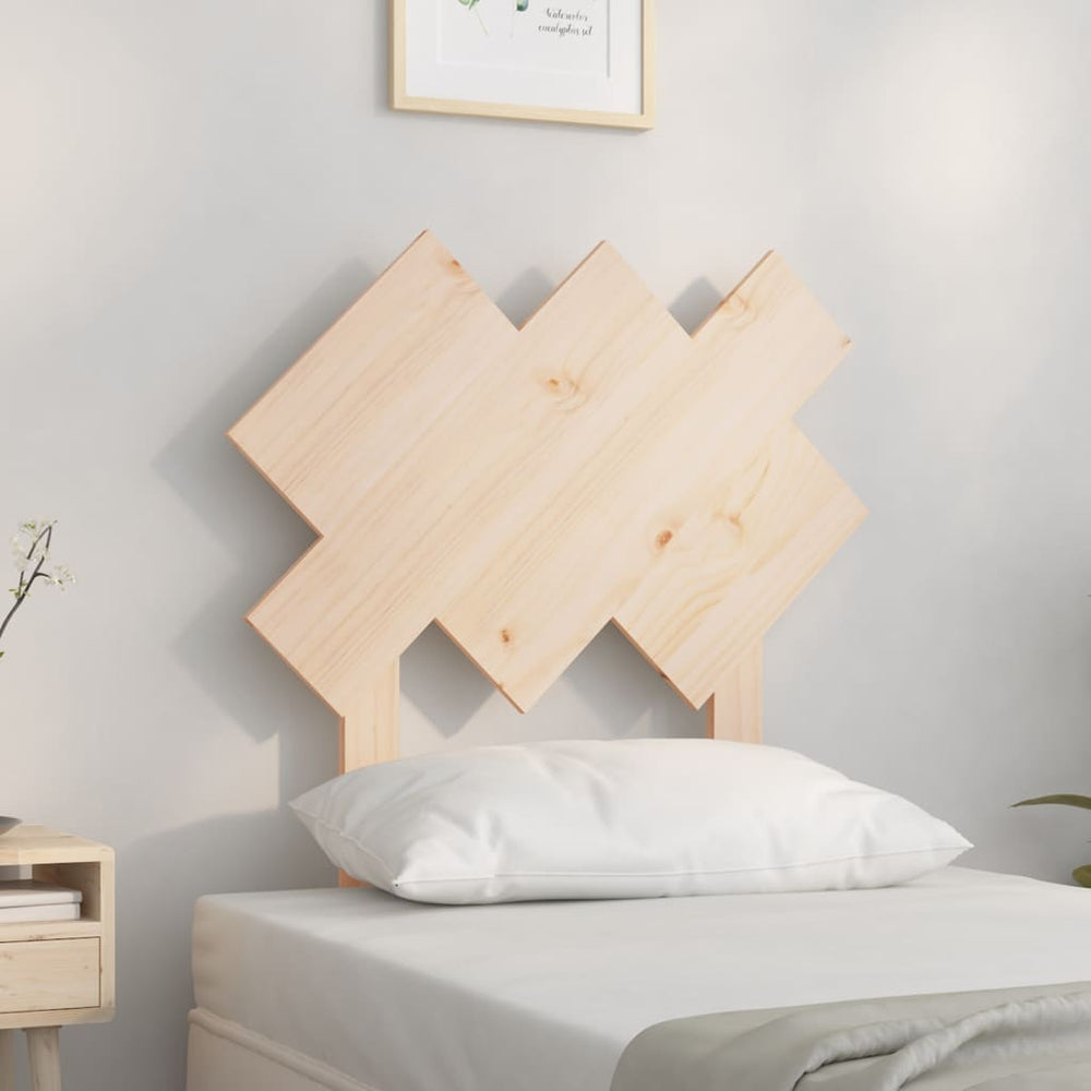 vidaXL Tête de lit 72,5x3x81 cm Bois de pin massif